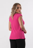 Blusa Básica Feminina Fitness Manga Curta Sobre Legging