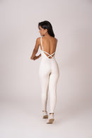 Macacão Longo Power Off White