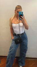 Maiô Body Feminino Tomara Que Caia Amarração