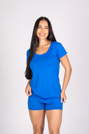 Camiseta Borboleta Soft Royal