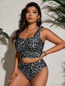 Tankini Plus Size Cintura Alta