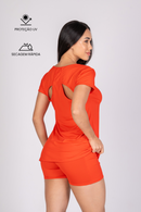 Camiseta Borboleta Soft Vermelha