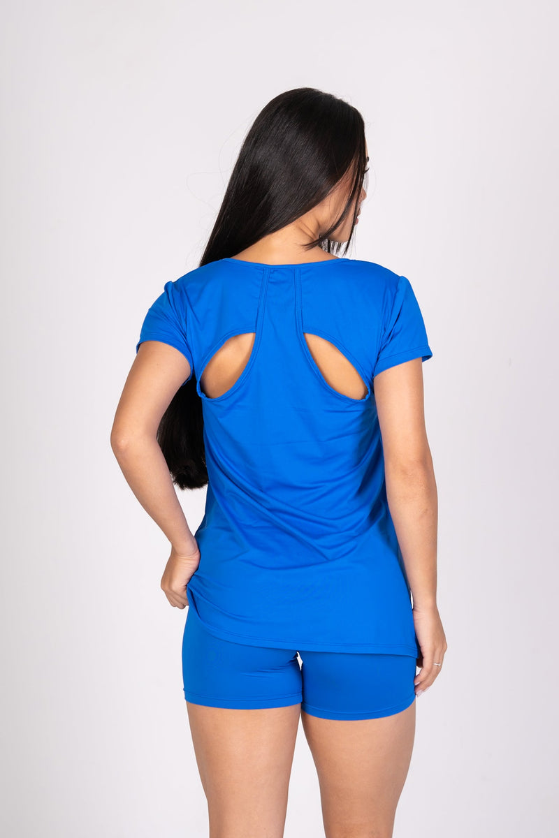 Camiseta Borboleta Soft Royal