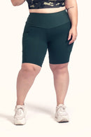 Shorts Biker Essencial com Bolsos