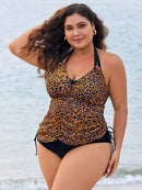 Tankini Plus Size com Estampa Animal Print
