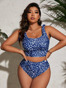 Tankini Plus Size Cintura Alta