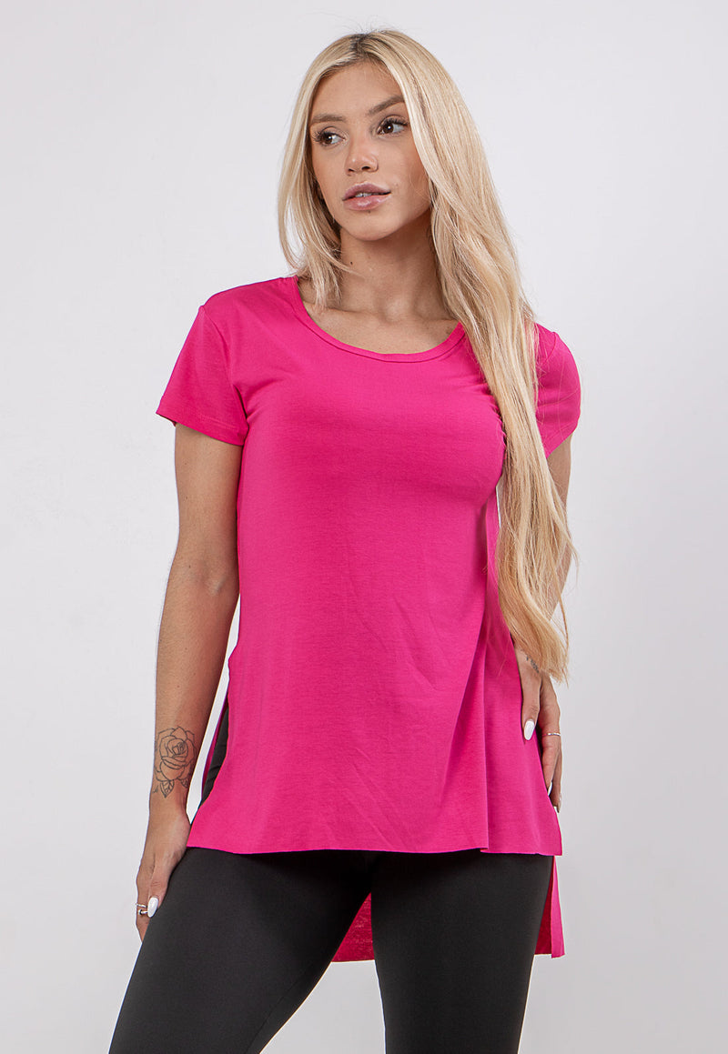 Blusa Feminina Sobre Legging  Fitness Manga Curta