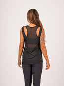 Regatão Tule Nadador Preta